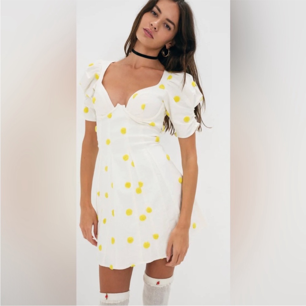 For Love & Lemons Claude Mini Dress